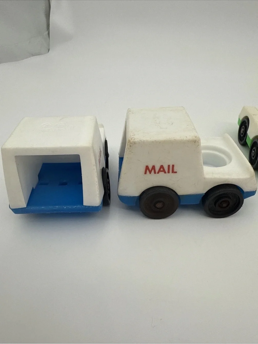 Vintage Fisher Price Little People Vehicles Jeep Plane Train Cars Toy Lot Of 9